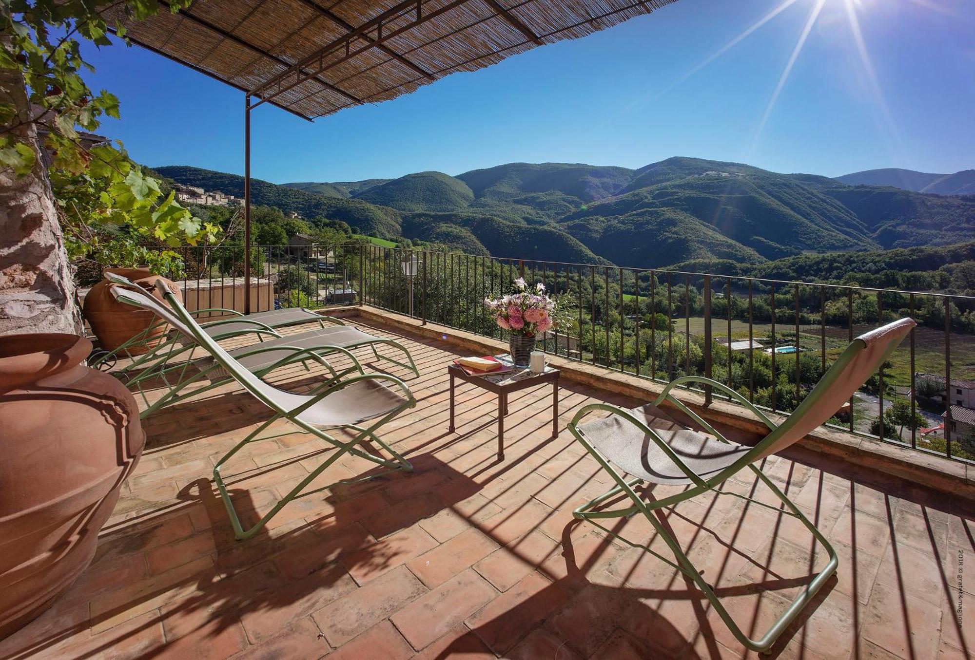 Castello Di Postignano Relais Hotel Sellano Exterior foto